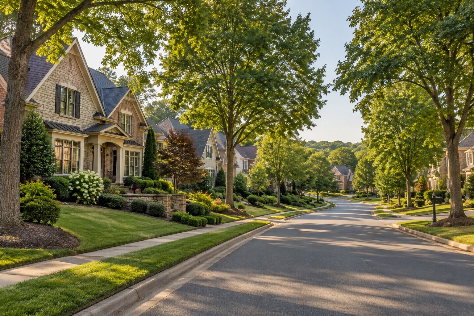 A Charlotte North Carolina street, illustrative